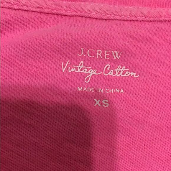 Lily Pulitzer J. Crew And Daily Ritual Pink Short Sleeve T-shirts Size XXS & XS - Picture 8 of 10